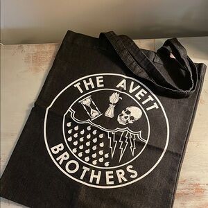The Avett Brothers Black Tote Bag